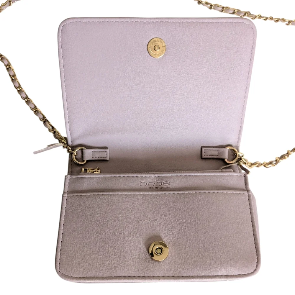 bebe quilted crossbody
